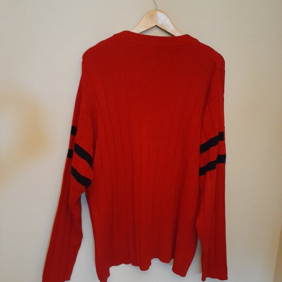 Rear vintage DKNY Relaxed  Heavy Cotton Sweater - Picture 2 of 9